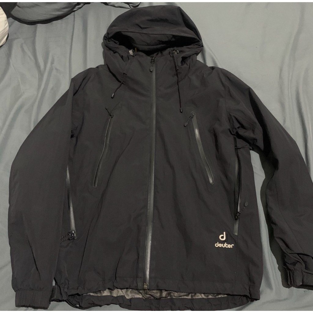 Jacket Outdoor Deuter Windproof - Black