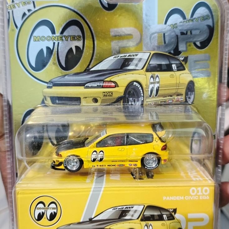 Pop Race Pandem Honda Civic EG6 Mooneyes