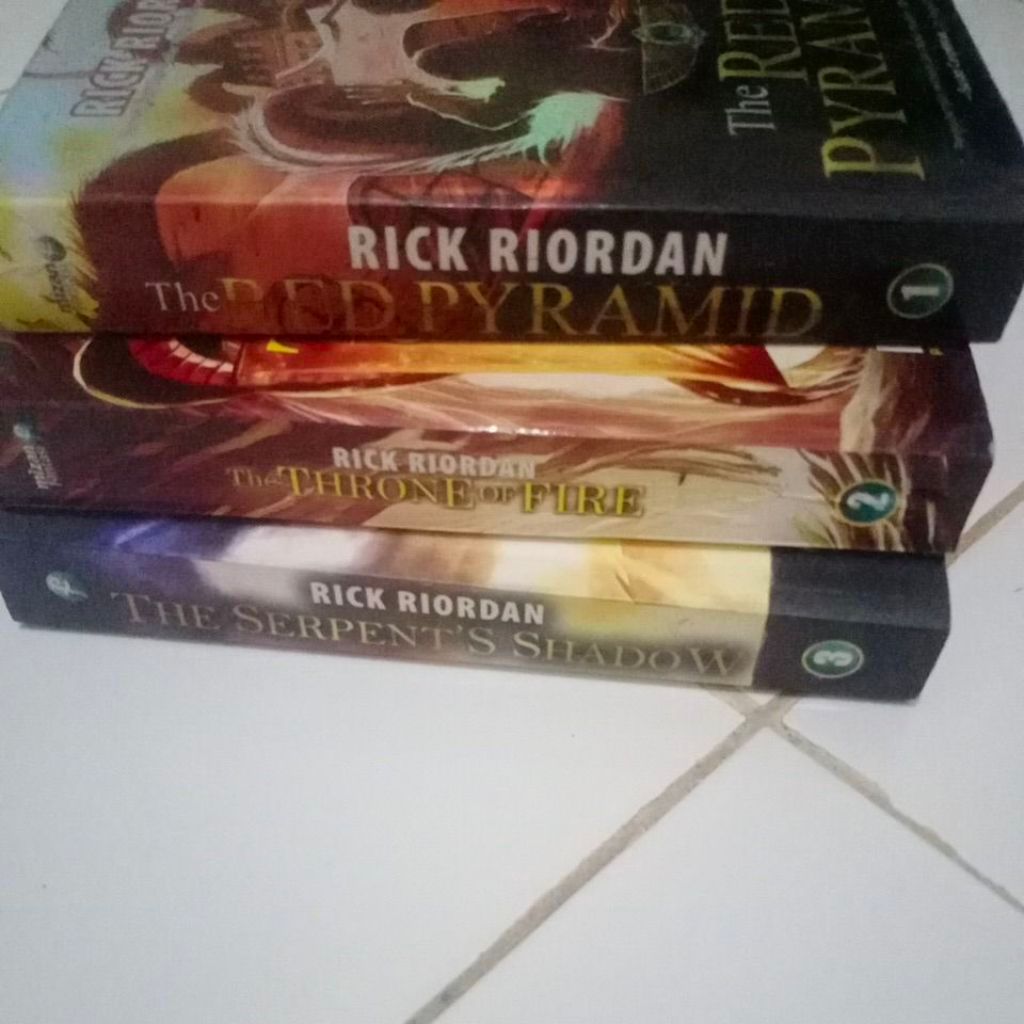 [PL] set buku The Kane Chronicles