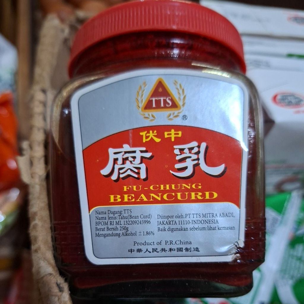 Teu Fu Ji / Tahu Merah (Fu Chung Beancurd)