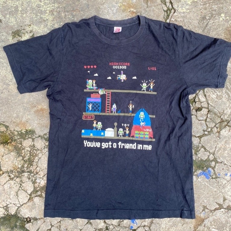 UNIQLO UTGP x Disney Pixar Toy Story "8-Bit Arcade" Graphic Tee