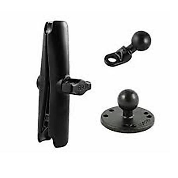 RAM Bolt Down 6" Arm 1x1 Plate #40073 Rigid Industries Black Finish