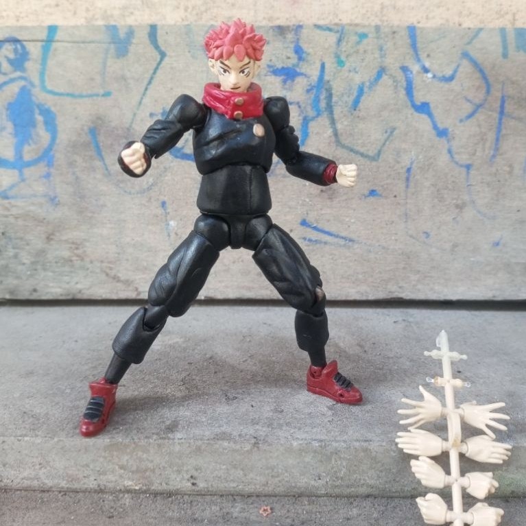 Shf Yuji itadori custom figure # action figures jujutsu kaisen sukuna ryomen figma anime jjks