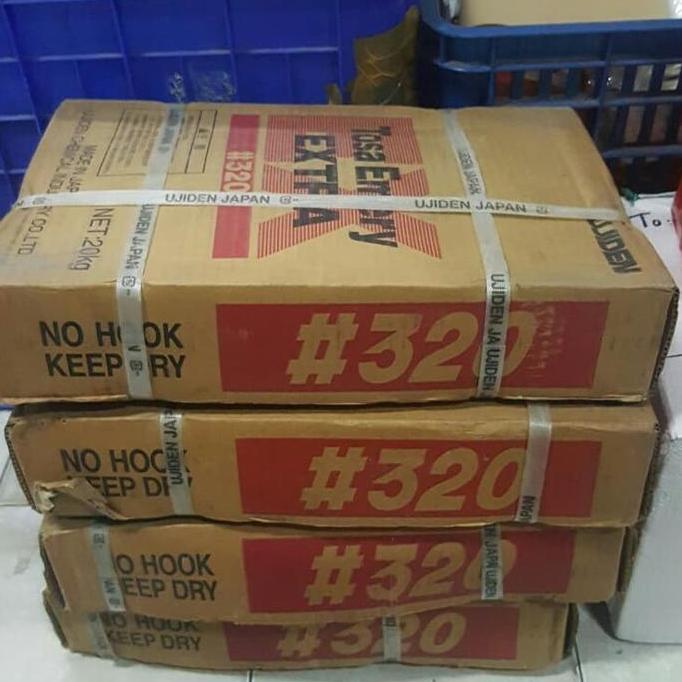 Bubuk amplas tosa emery merk Ujiden (Japan) Grit 1000