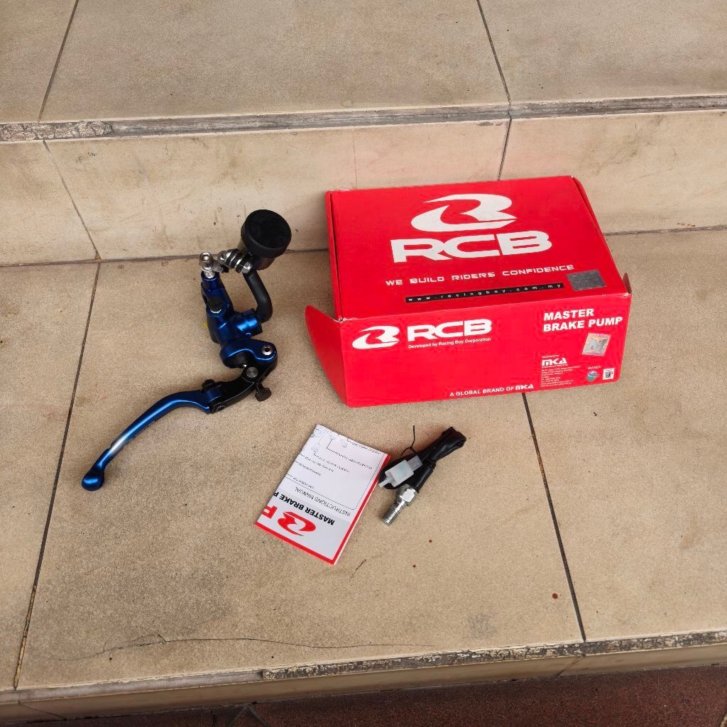 Master Rem RCB S1 Kanan Biru Blue Second Bekas Seken Original Ori 14MM 14 MM