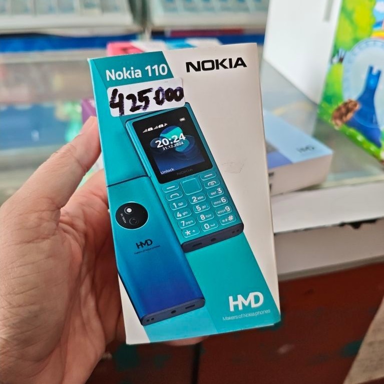 NOKIA 110 HMD ORIGINAL DUAL SIM CARD NOKIA BARU SEGEL ORIGINAL GARANSI 1 TAHUN