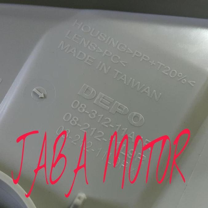 Otanshopsima - Headlamp Vios-Lampu Depan Vios-Limo 2007-2012 Merk Depo