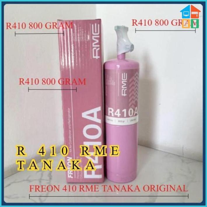 Freon R410A Tanaka/Rme Kwalitas Dupont Berat 800 Gram Murah