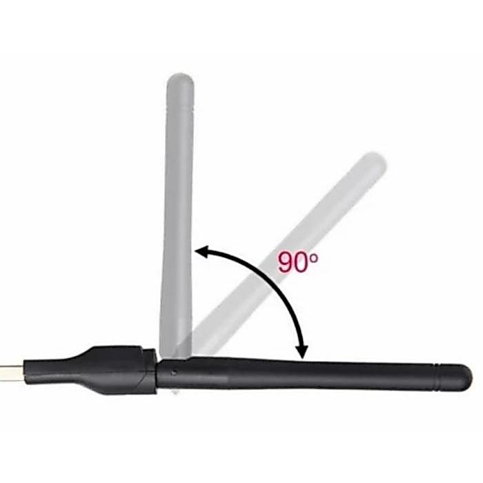Boom Sale Usb Wi-Fi Dongle Set Top Box Stb Matrix Apple Merah Receiver Parabola Komputer [Kode 1Kode