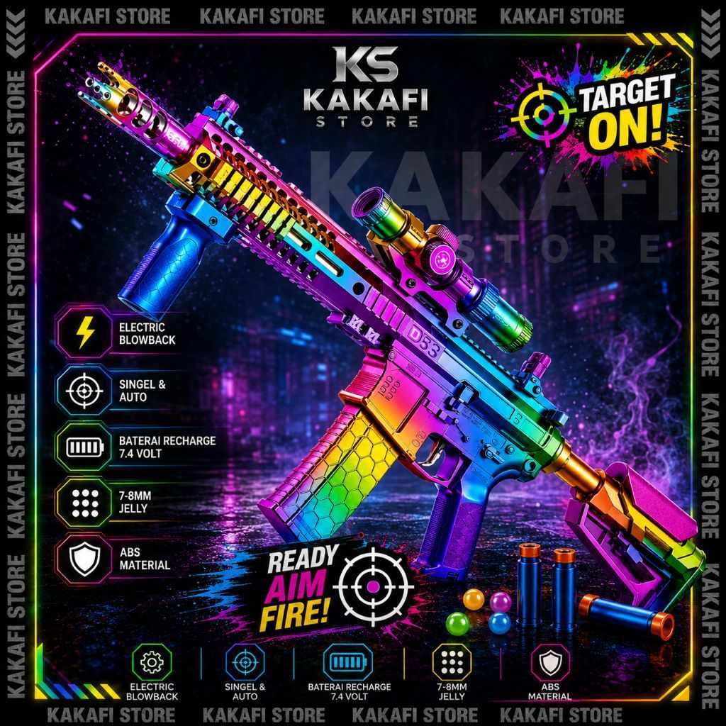 Wgb SLR 5.0 Wehui Gell Blaster Mainan Anak yang Menyenangkan dan Edukatif