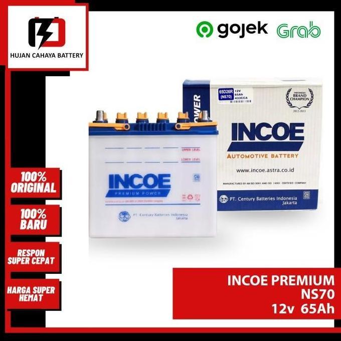 NEW Aki Mobil INCOE PREMIUM NS70 / NS-70 / NS70 - Aki CHERY TIGGO