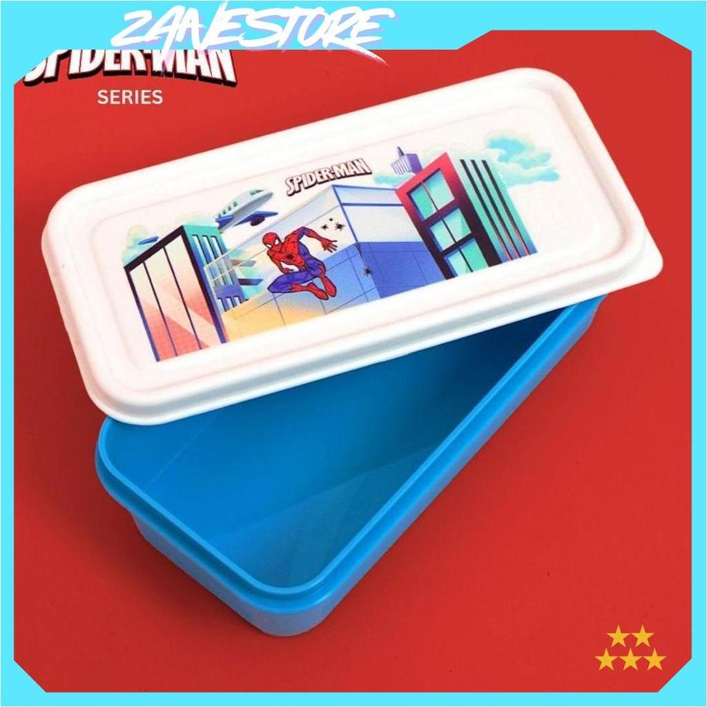 kubox kotak makan rectanguler with divider/lunch box Sale