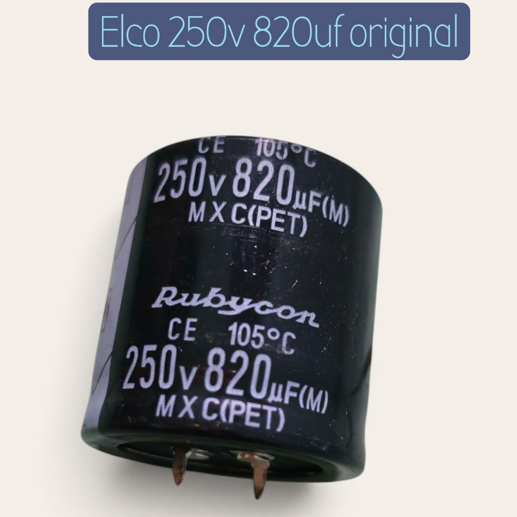 elco 250v 820uf original