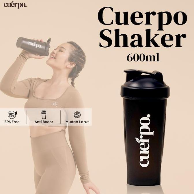 BOTOL SHAKER SUSU CUERPO 600ML