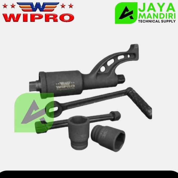 BEBAS ONGKIR - WIPRO Kunci Torsi Roda Truk Impek Manual Pembuka Baut Ban WIPRO