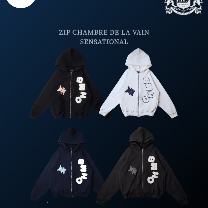 ZIP HOODIE CHAMBREDELAVAIN | VELMORÉ.AZ