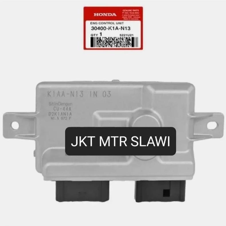 30400-K1A-N13 ecu ecm Beat K1A beat new thn 2020 sampai 2021 ISS idling stop asli honda 30400 K1A