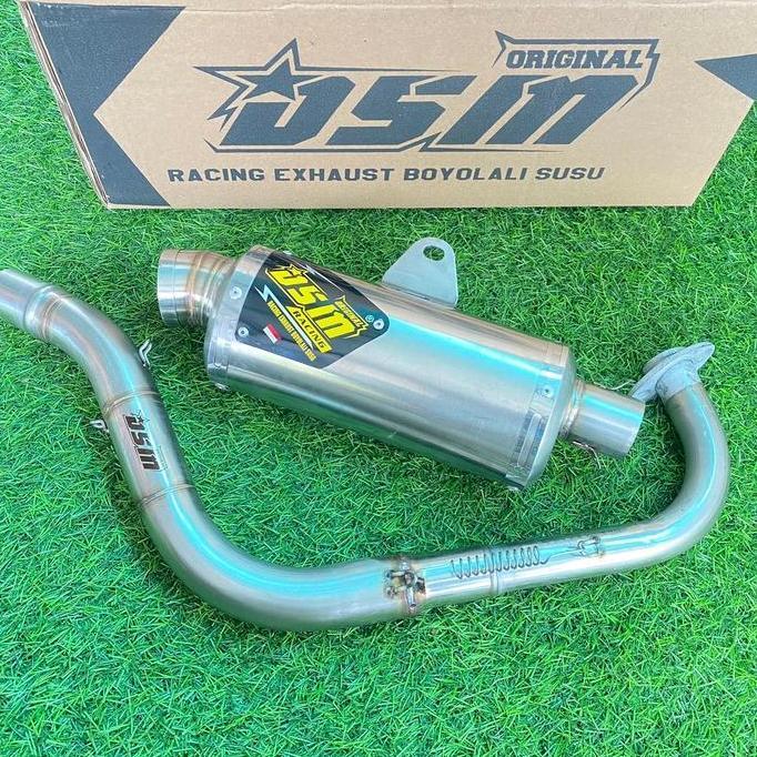 Knalpot Dsm type oval beat mmt dsm racing Motorcycle slencer knalpot dsm Kendaraan