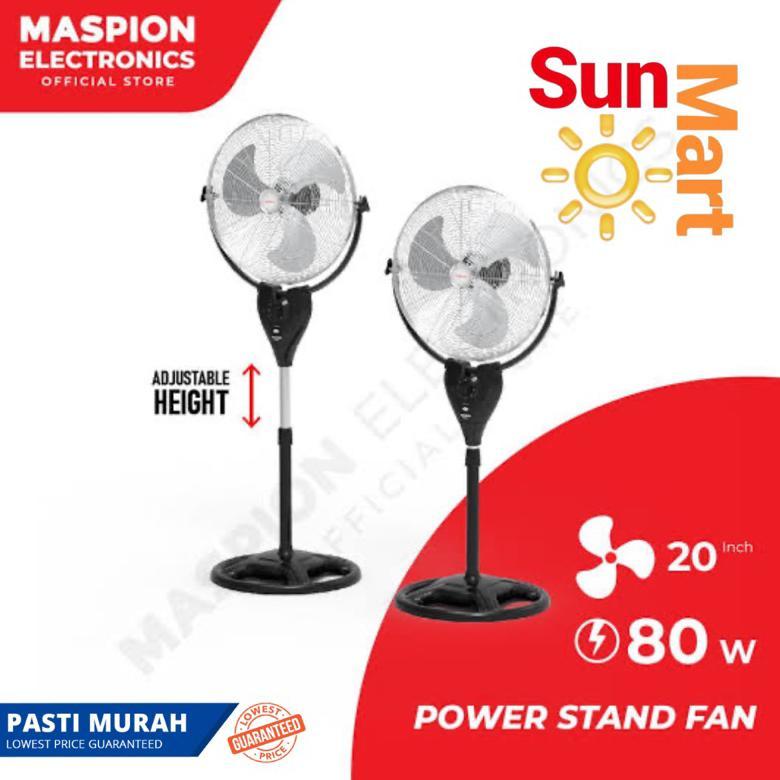 Kipas Berdiri Maspion PW-507S 20 Inch POWERFAN MASPION PW507 PW-507 S 20 INCH Tornado Fan