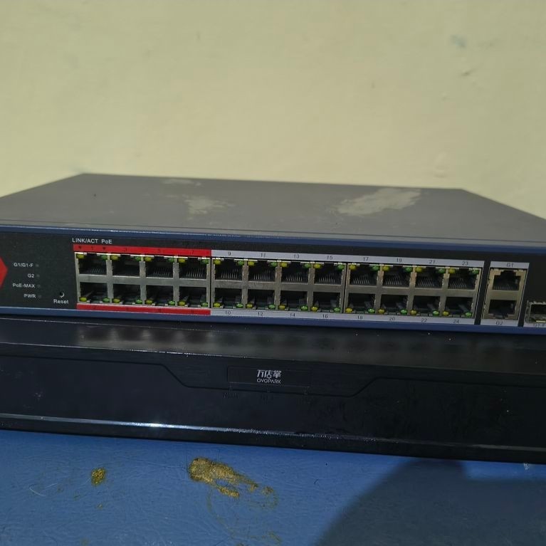 Hikvision Poe switch 24 port second