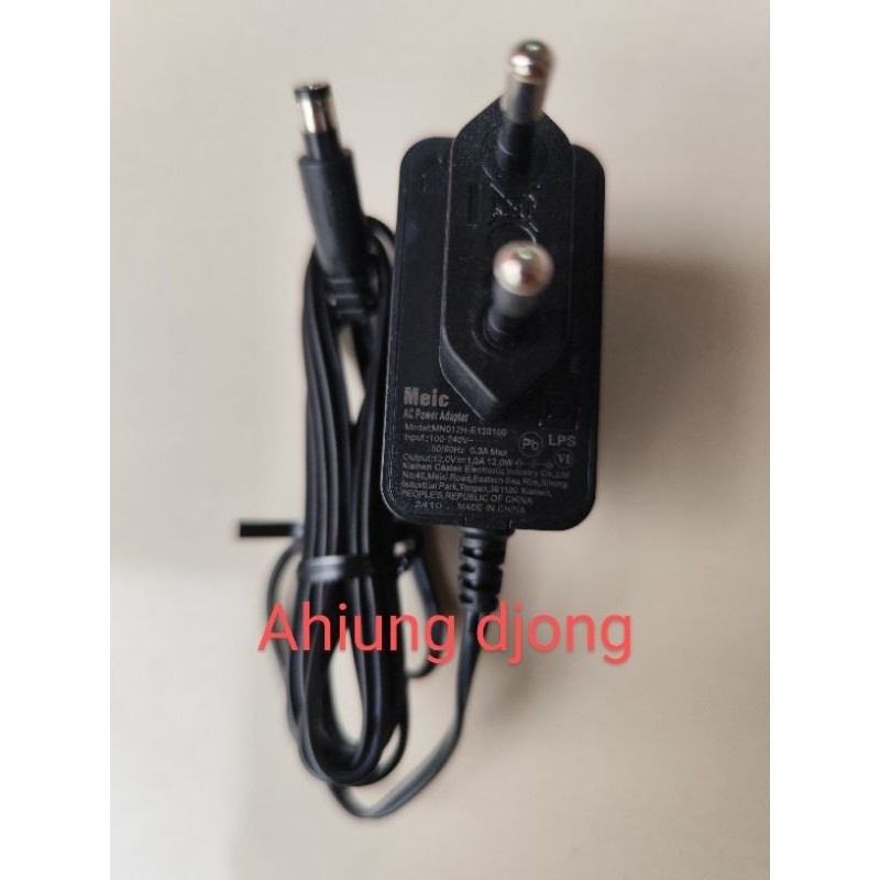 ADAPTOR 12 V 1 AMPERE MEIC NEW