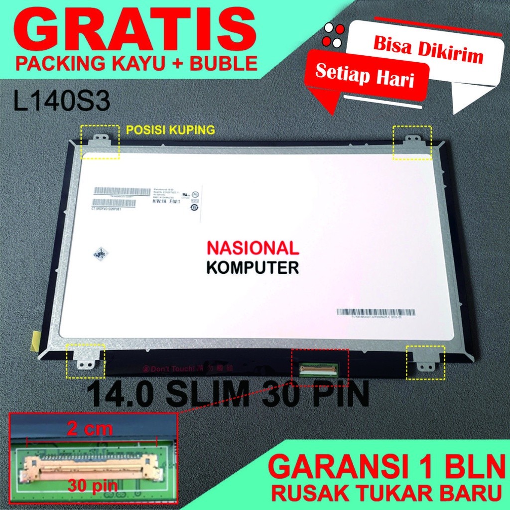LCD LED Laptop Acer Aspire 3 A314 A314-33 A314-32 A314-31 Series-CPRO