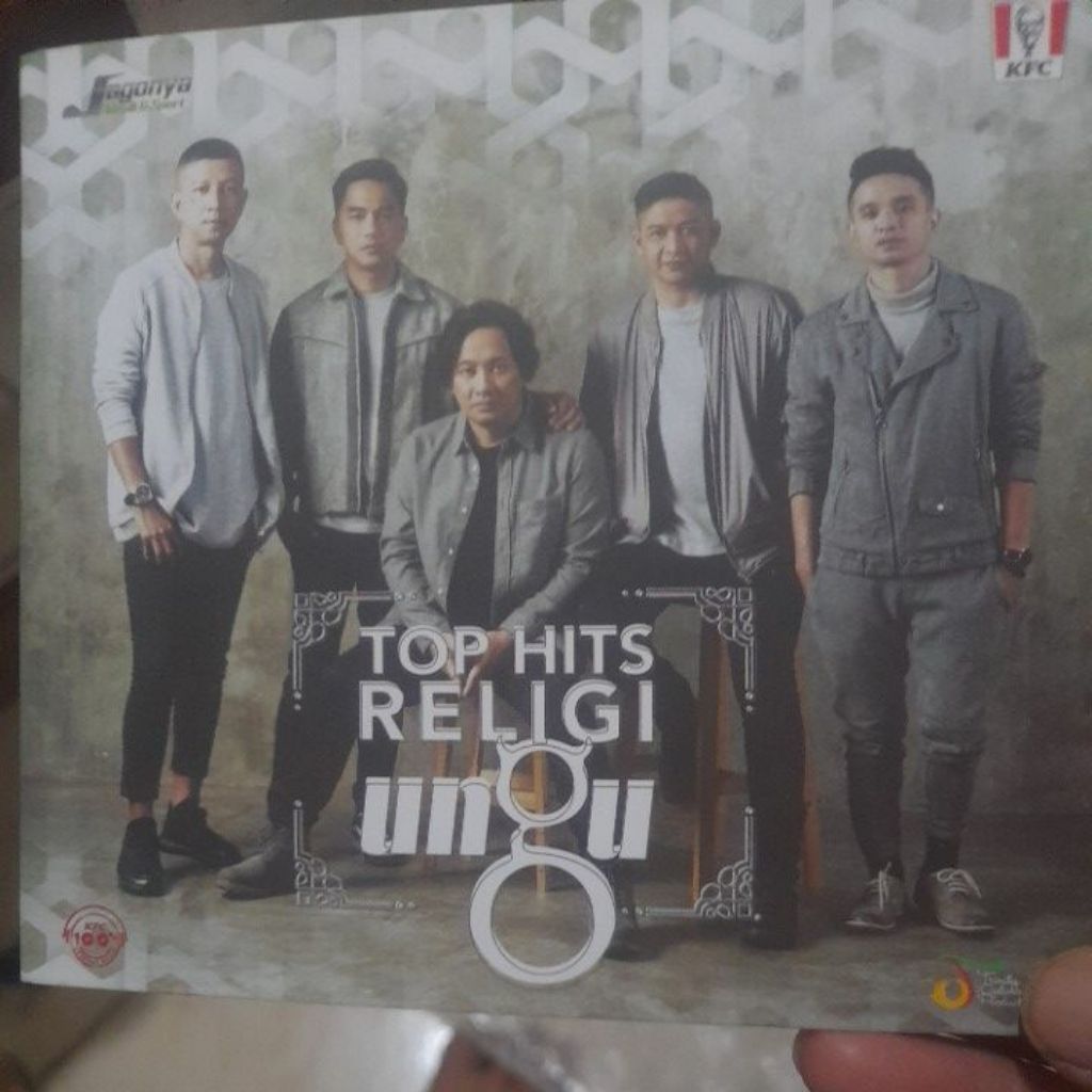 cd musik original top hits religi ungu open segel