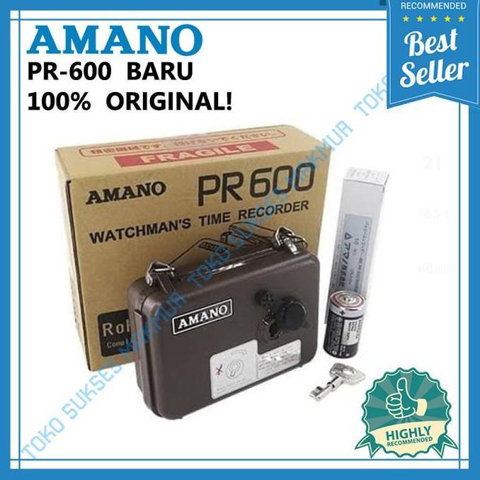 Amano Pr600 Security Patrol - Absensi Security - Amano Pr 600