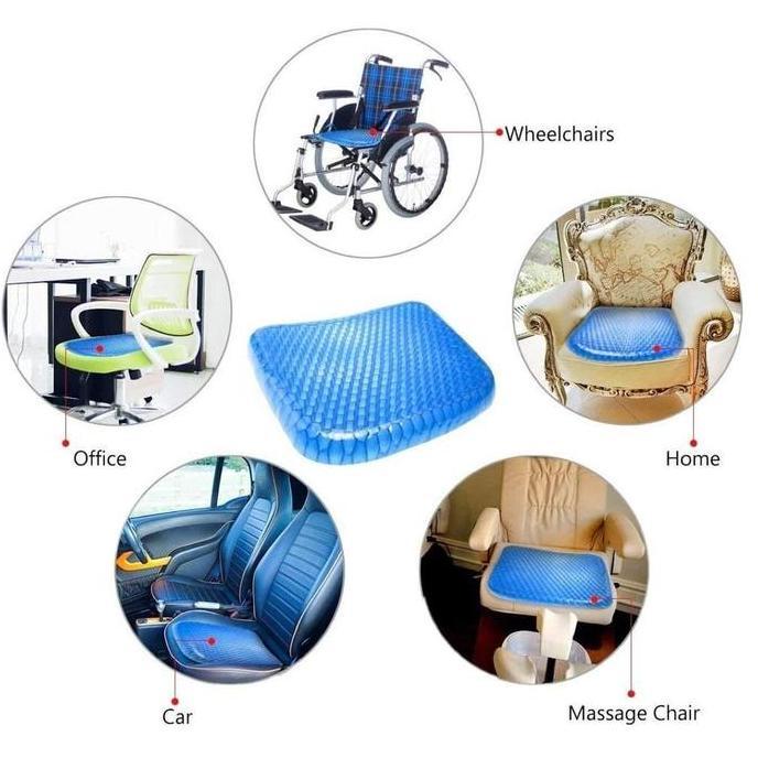 Bantal Alas Duduk Silikon Gel Empuk Adem Original Egg Sitter Cushion