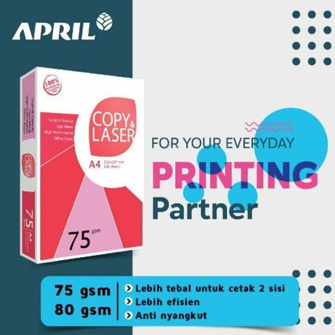 Kertas A4 75 Gram Copy & Laser