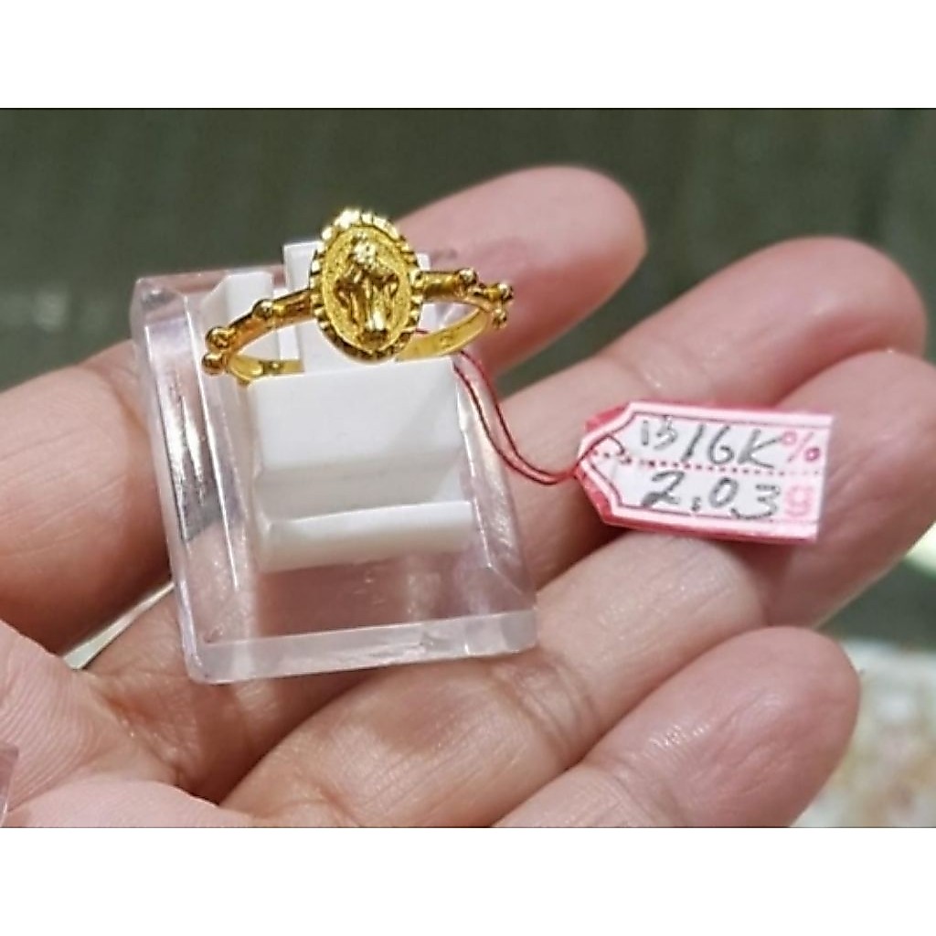 Cincin emas 75 bunda maria rosario