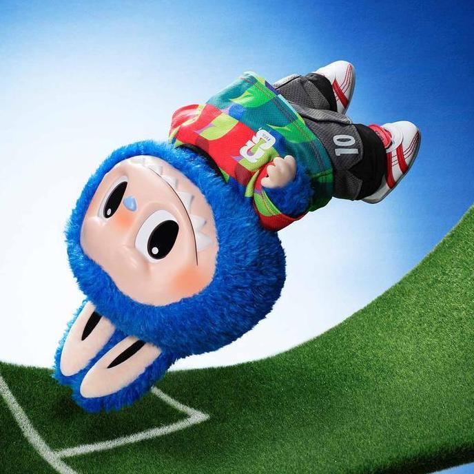POP MART THE MONSTERS FIFA SERIES-Catch the Win Vinyl Plush Doll