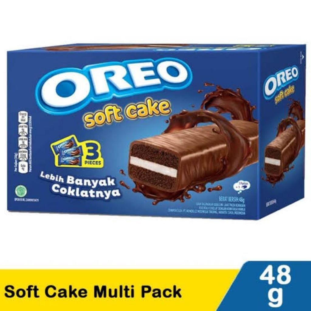 OREO Soft Cake isi 3 48gr