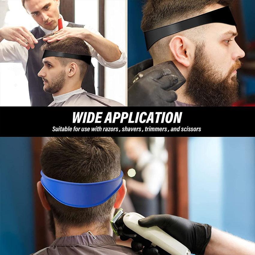 Alat Pita Rambut Silikon Pemotong Rambut Pria / Hair Trim Guide Dapat Disesuaikan Original