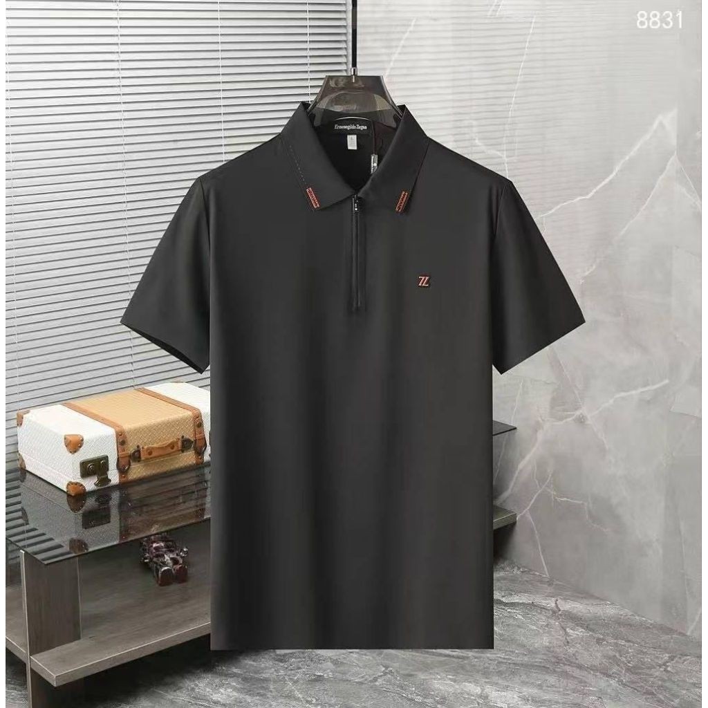 KAOS POLO PRIA ZEGNA00013 BRANDED TERBARU.