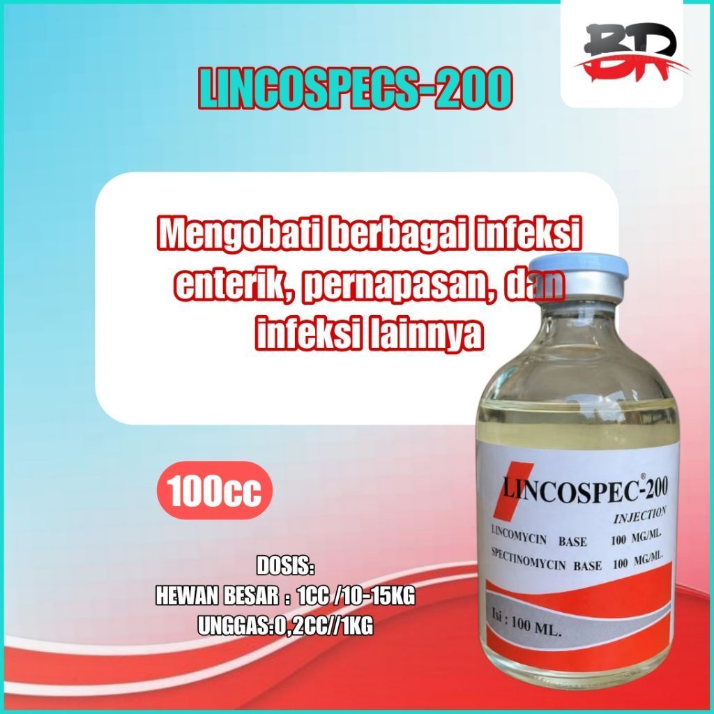Lincospecs 200 Obat ayam petarung