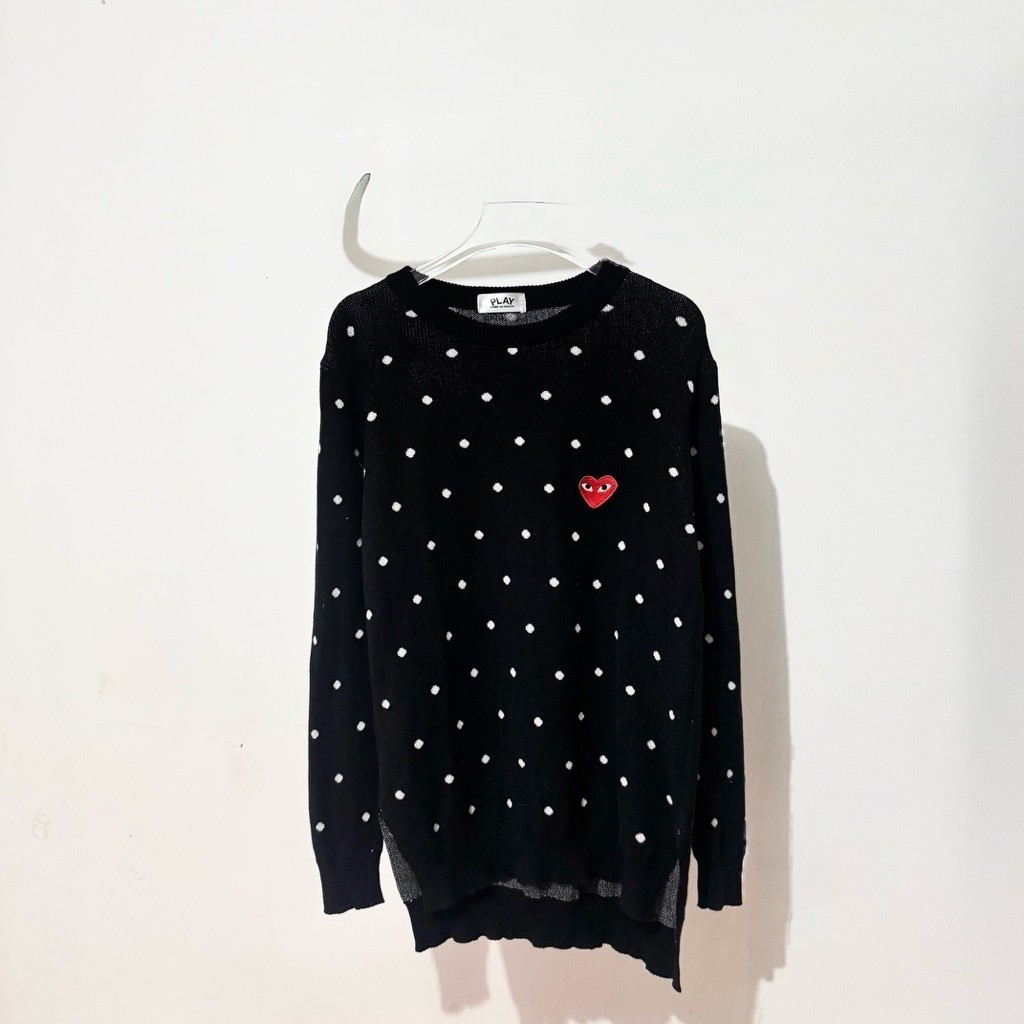 READY STOCK CDG Play Sweater Wanita