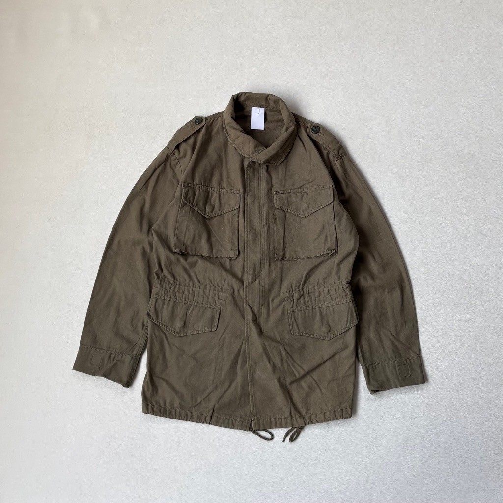 Vintage Military Field Jacket Up Until