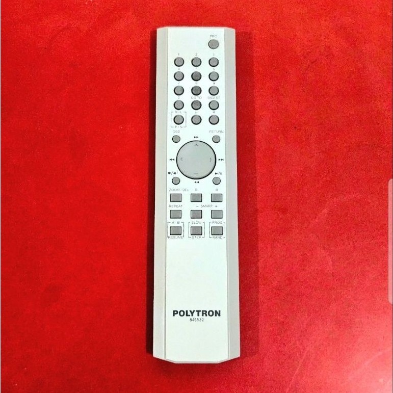 REMOT AUDIO GRAND VCD/DVD POLYTRON GV 502/3 KODE 84B832 SILVER
