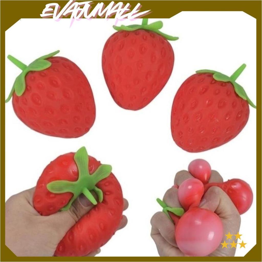 Promo Mainan Squishy Strawberry/Fidget Toys Squishy Strawberry Promo