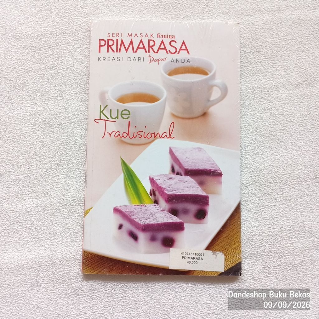 ​Kue Tradisional _ Seri Masak Femina PRIMARASA Kreasi Dari Dapur Anda penerbit PT Gaya Favorit Press