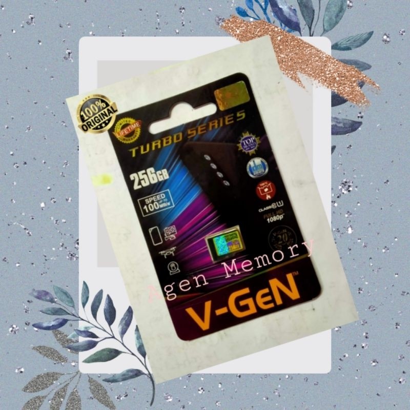 Memori Card Micro SD Vgen 256gb Turbo
