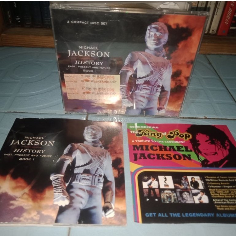 CD MICHAEL JACKSON -  HISTORY ORIGINAL