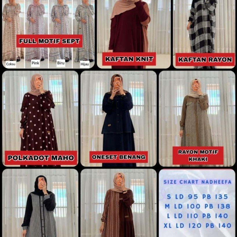 DRESS ORI NADHEEFA STORE SEPTEMBER