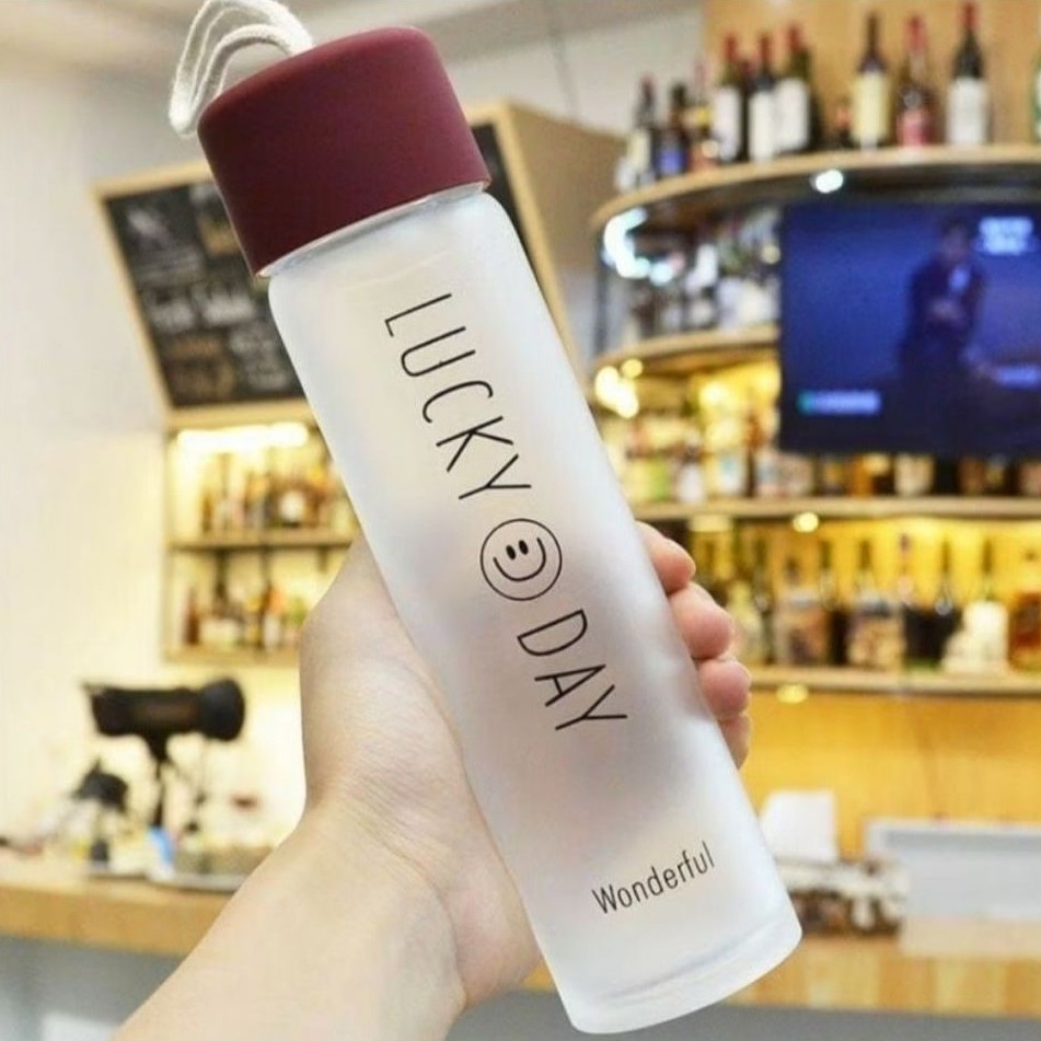 Botol tumbler Good day nicee day