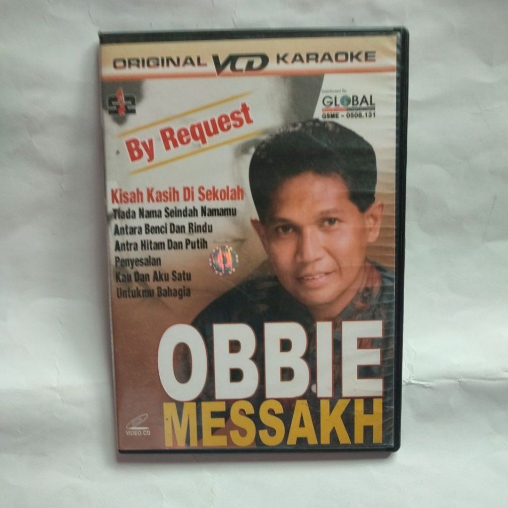 VCD KARAOKE BY REQUEST OBBIE MESSAKH