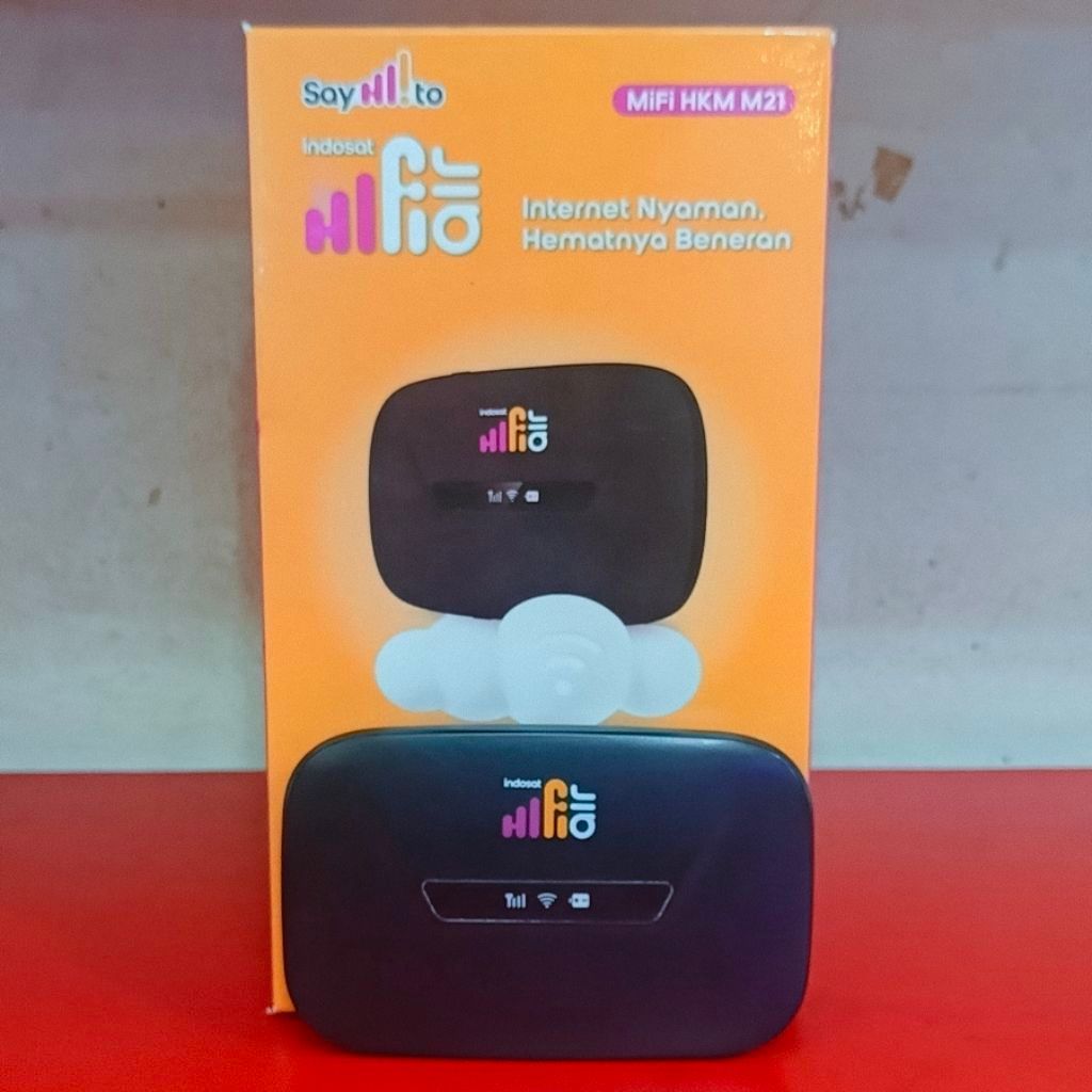 Mifi 4G All operator Hkm M21 bonus kartu kuota 180 GB