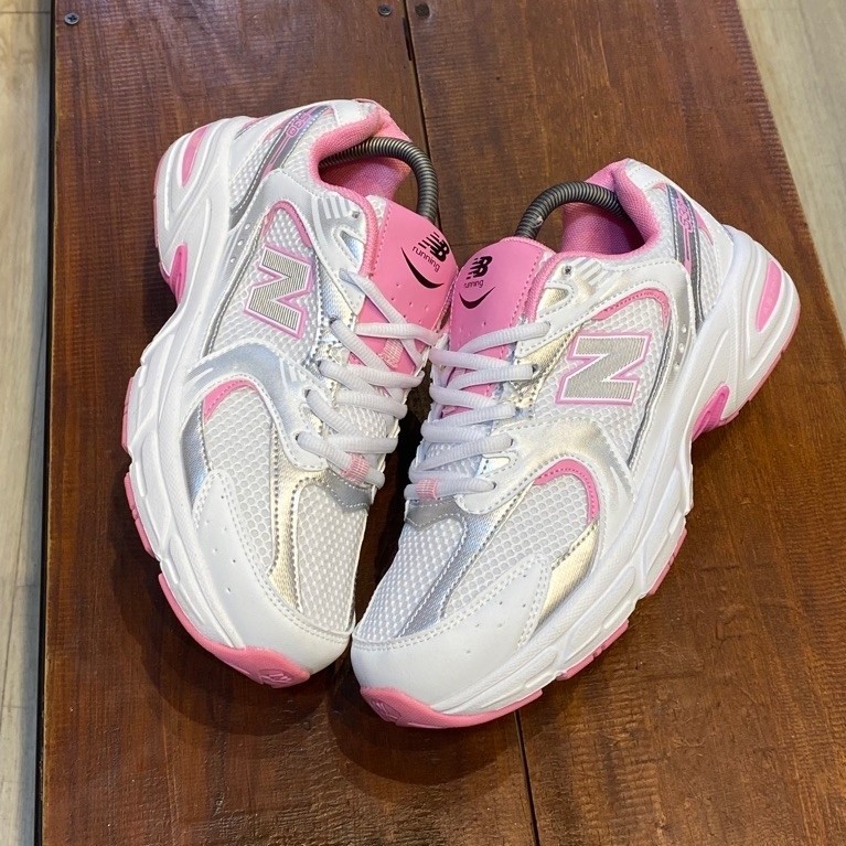 Sepatu NB530 Series,White & Pink,Second Like New