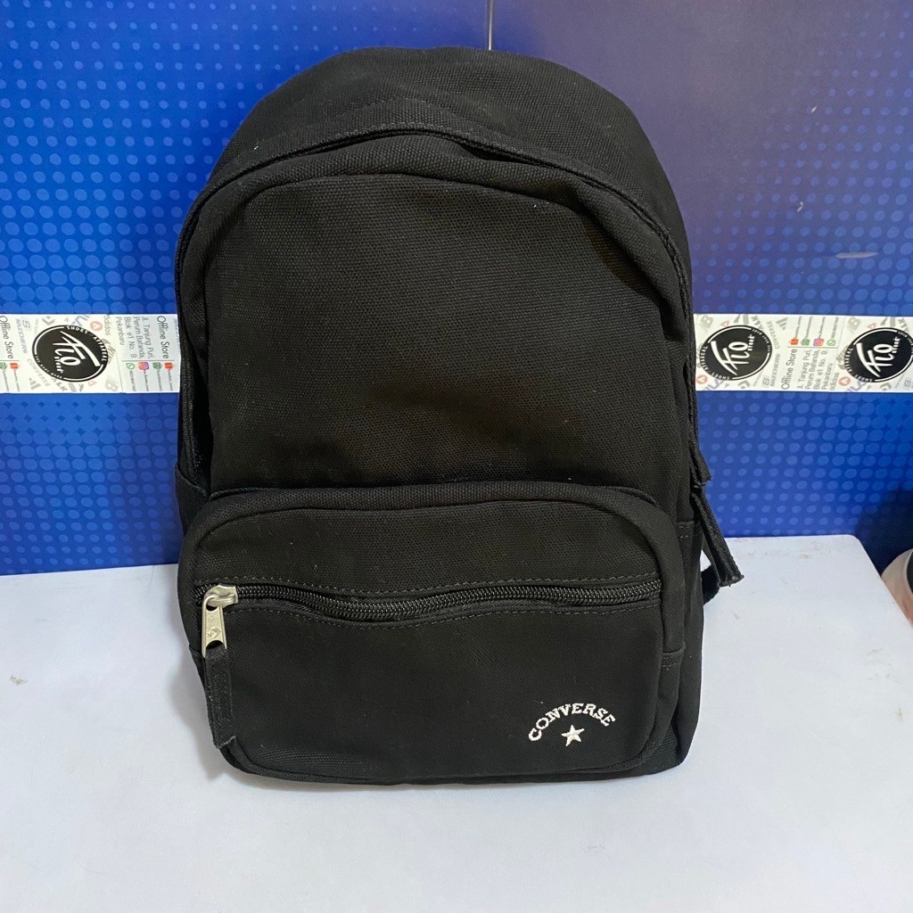Tas Ransel Backpack Selempang Converse Small Canvas Mini BPH220101 Original