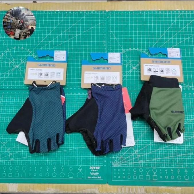 Sarung Tangan Sepeda Shimano Gravel Gloves Size M